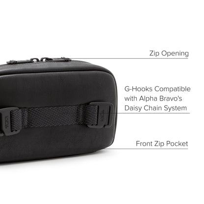 TUMI - Zip-Around Case - Travel Pouch Organizer Bag for Documents, Toiletries, Cosmetics - Accessories Case for Men & Women - Black