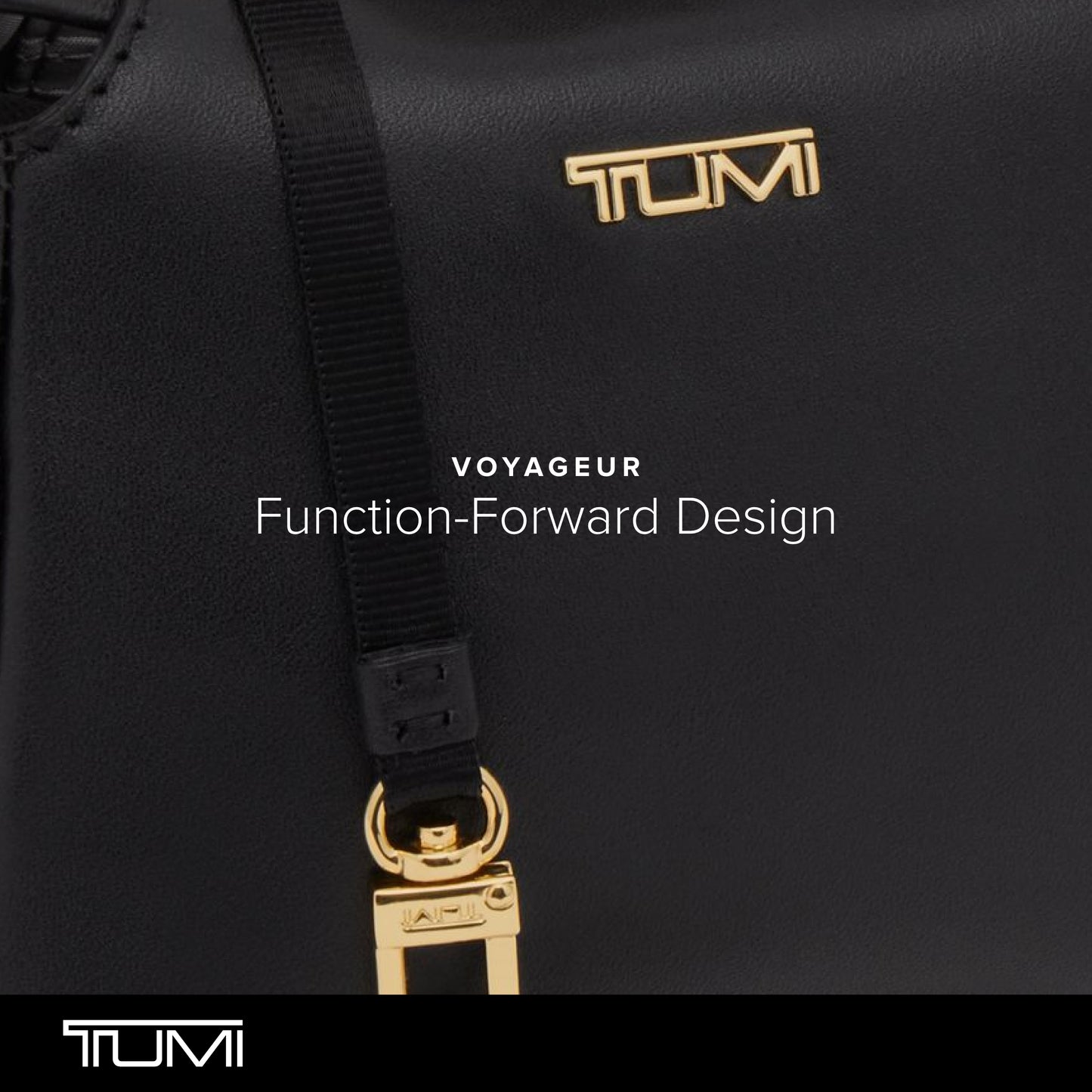 TUMI Voyageur Belle Micro Crossbody - Black