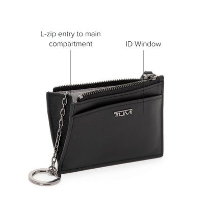 TUMI Belden Zip Card Case - Black