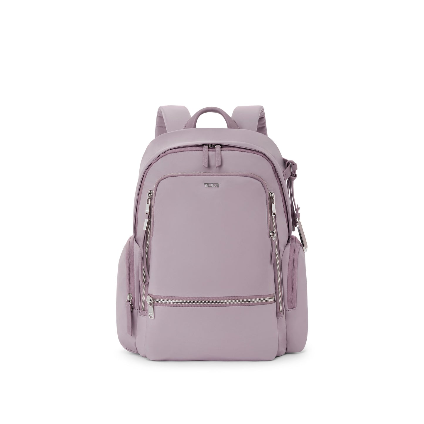TUMI - Voyageur Celina Backpack - Women's Work and Travel Bag - 16.0" X 10.6" X 6.5" - Holds Up to 16" Laptop - Lilac & Silver Hardware