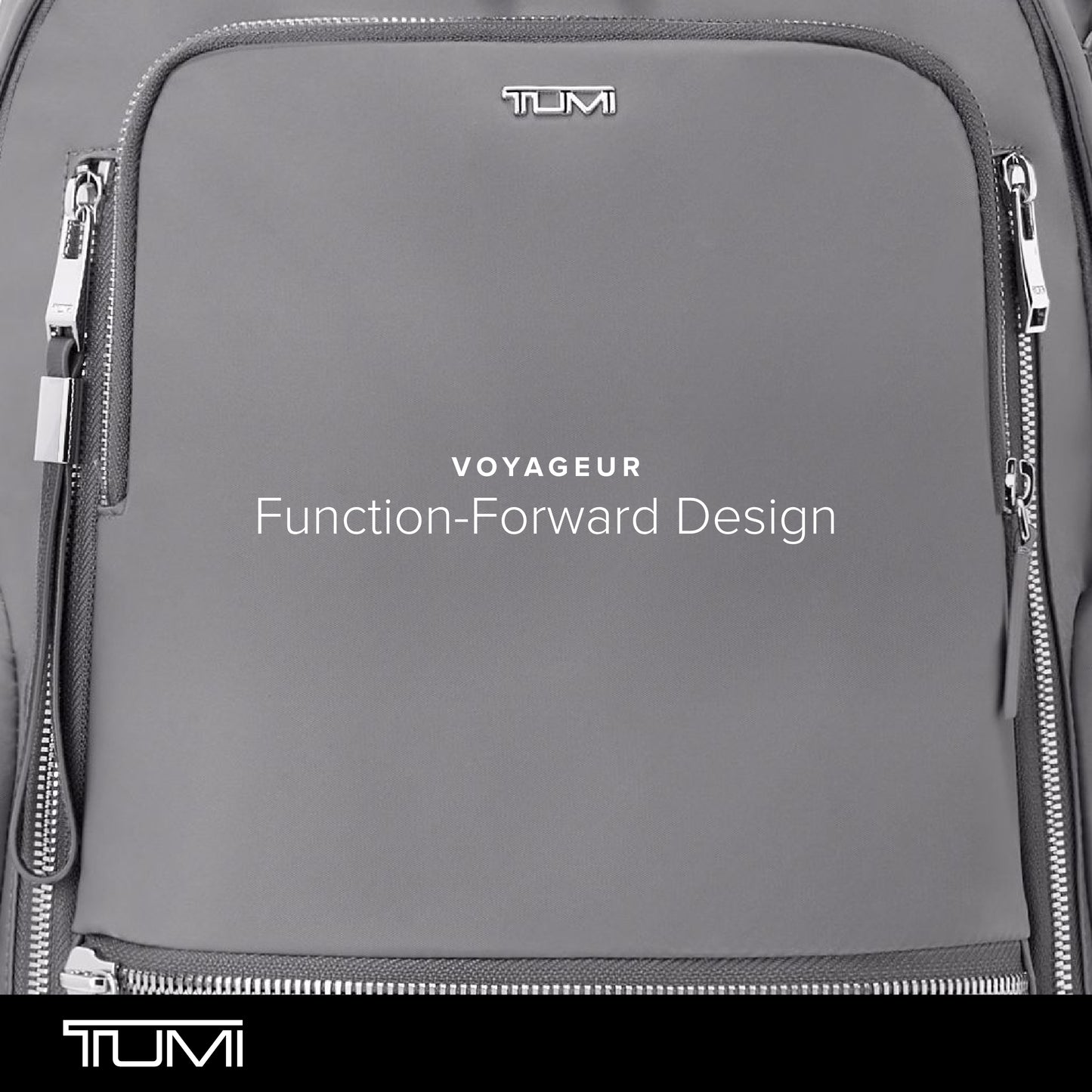 TUMI - Voyageur Celina Backpack - Women's Work and Travel Bag - 16.0" X 10.6" X 6.5" - Holds Up to 16" Laptop - Fog Grey & Silver Hardware