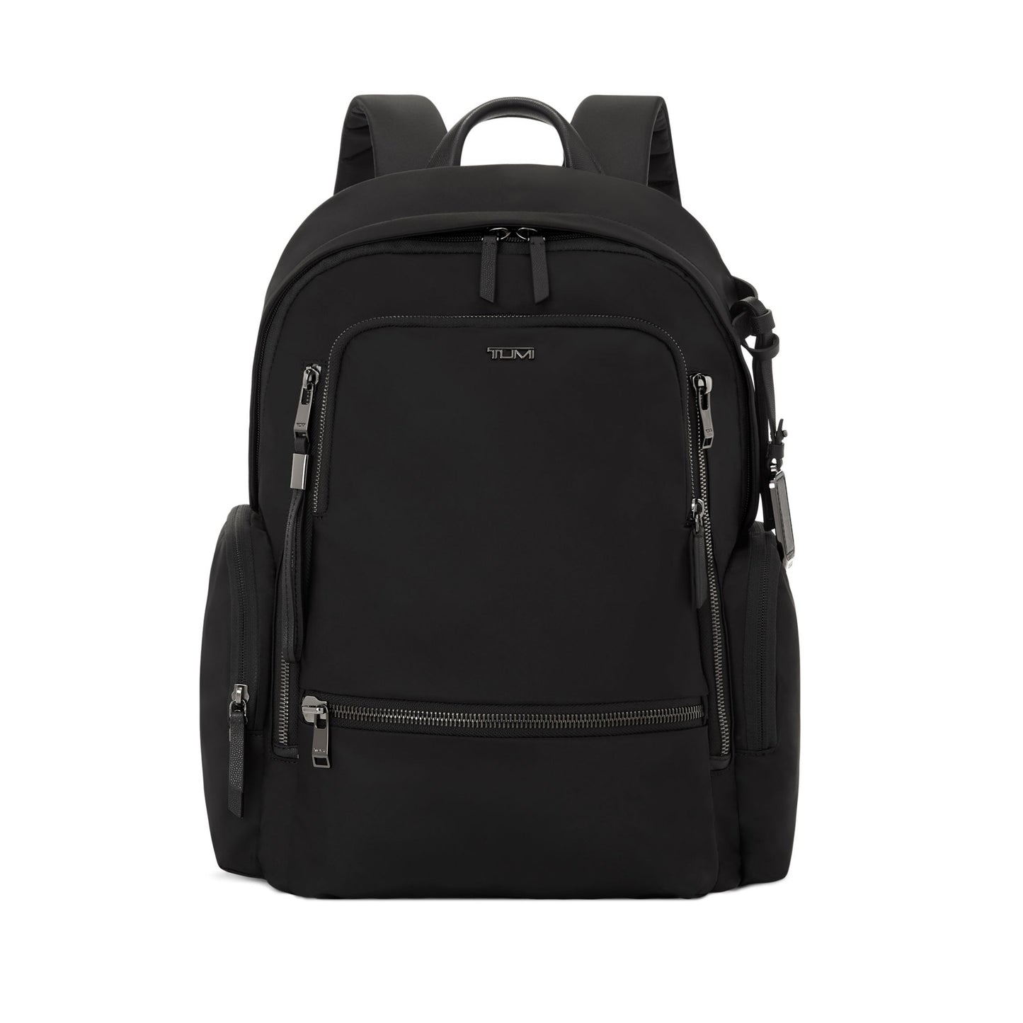 TUMI - Voyageur Celina Backpack - Women's Work and Travel Bag - 16.0" X 10.6" X 6.5" - Holds Up to 16" Laptop - Black & Gunmetal Hardware