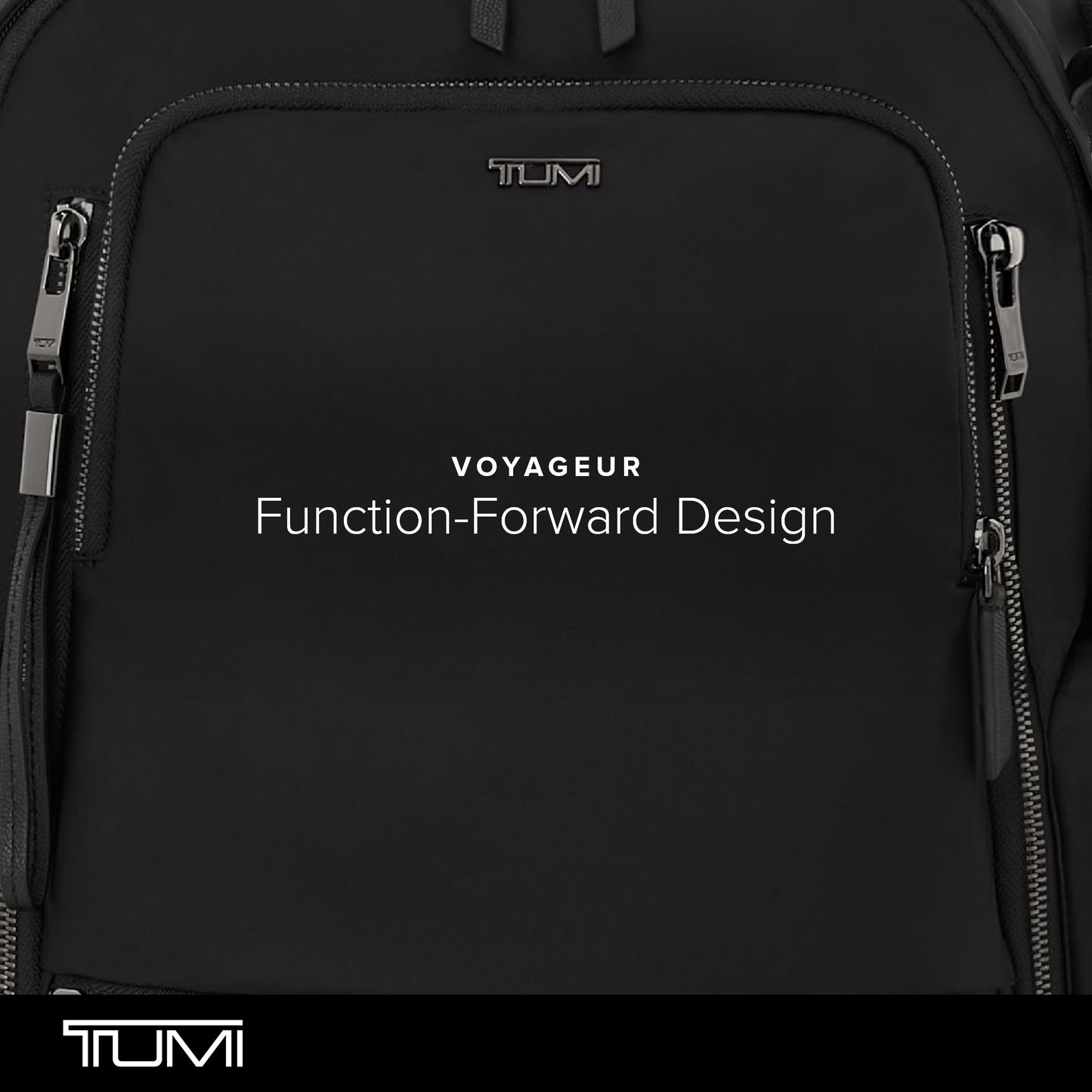 TUMI - Voyageur Celina Backpack - Women's Work and Travel Bag - 16.0" X 10.6" X 6.5" - Holds Up to 16" Laptop - Black & Gunmetal Hardware