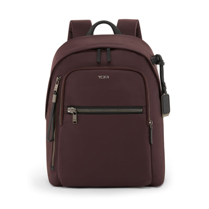 TUMI - Voyageur Halsey Backpack - Travel Backpack - For Business, Fashion, Commute - Holds Up to 14" Screens - Deep Plum