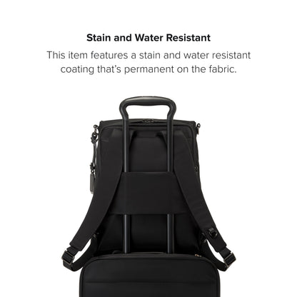 TUMI Voyageur Leigh Backpack/Tote Black/Gunmetal One Size