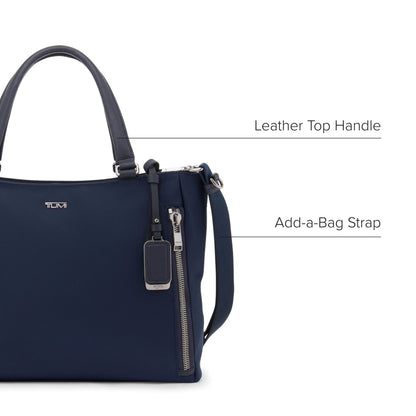 TUMI Voyageur Valetta Medium Tote - Indigo