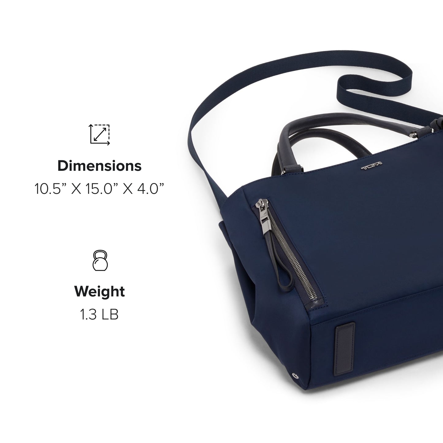 TUMI Voyageur Valetta Medium Tote - Indigo