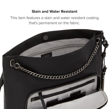 TUMI Voyageur Nairobi Crossbody - Black/Gunmetal