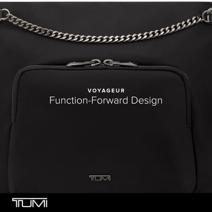 TUMI Voyageur Nairobi Crossbody - Black/Gunmetal