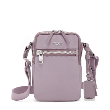 TUMI - Voyageur Persia Crossbody - Nylon Crossbody Travel Shoulder Bag for Women & Men - Stain- & Water-Resistant Fabric - Lilac