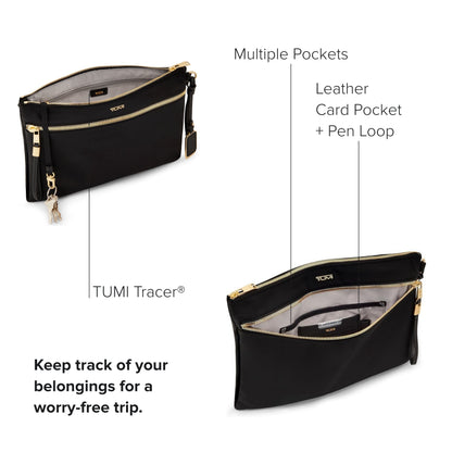 TUMI Voyageur Patna Sling - Black/Gold