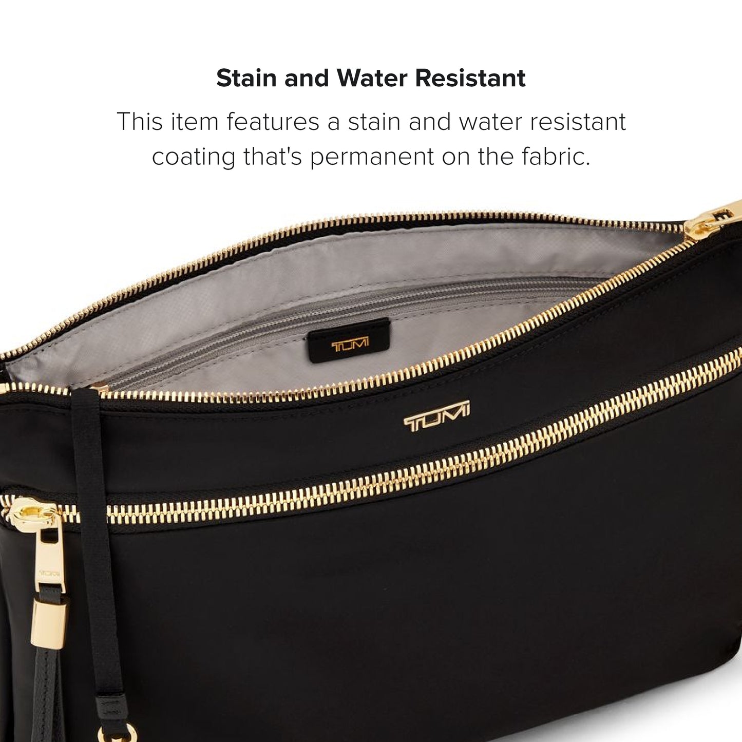 TUMI Voyageur Patna Sling - Black/Gold