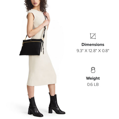 TUMI Voyageur Patna Sling - Black/Gold