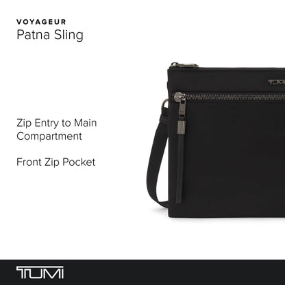TUMI Voyageur Patna Sling - Black/Gunmetal