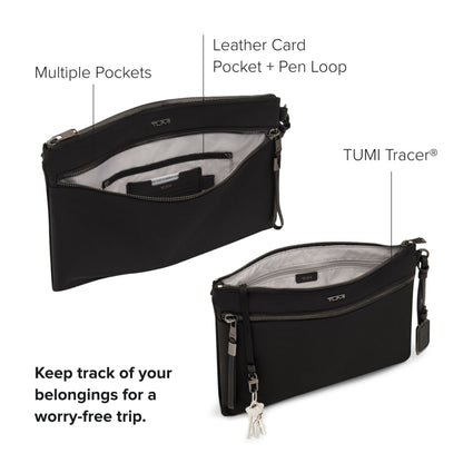 TUMI Voyageur Patna Sling - Black/Gunmetal
