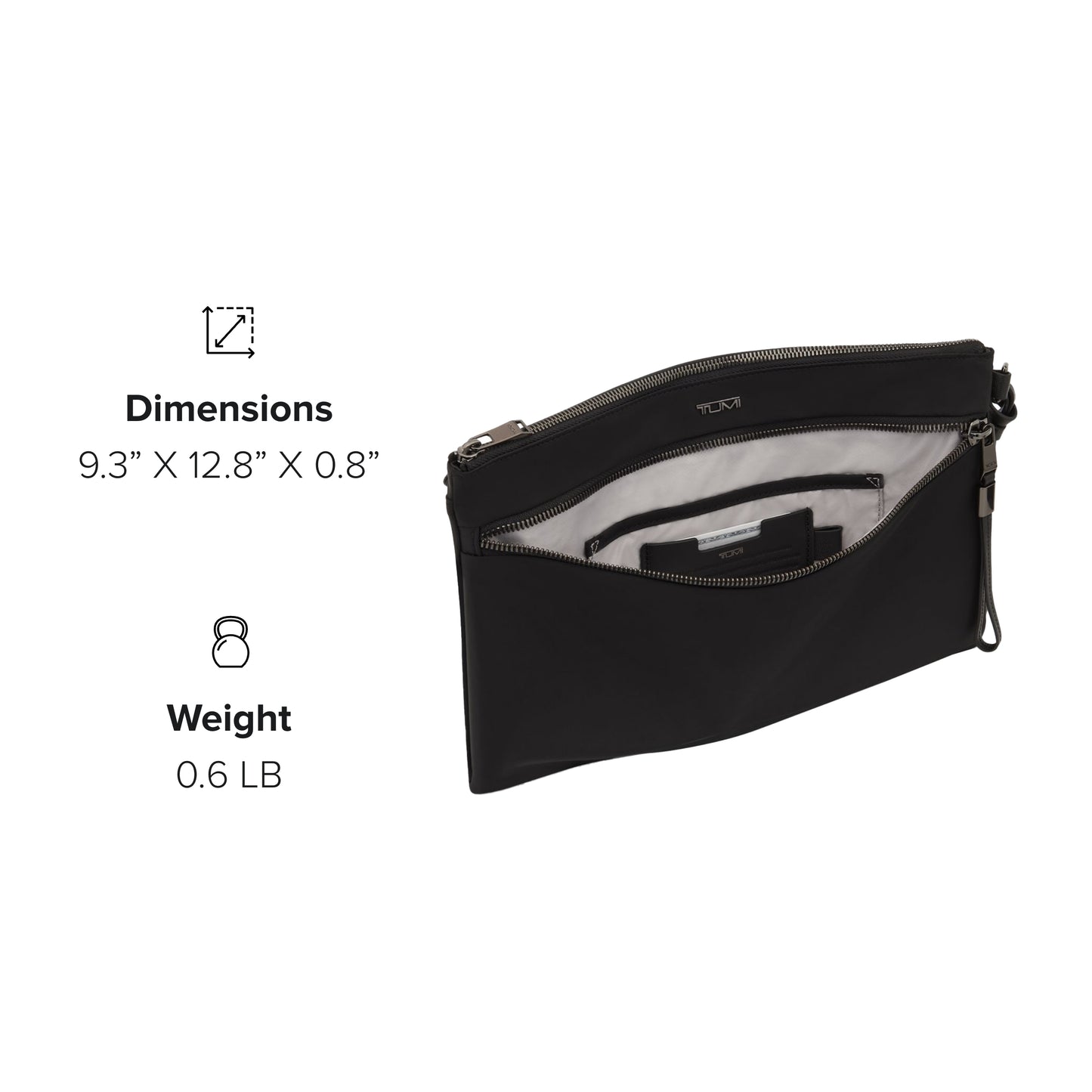 TUMI Voyageur Patna Sling - Black/Gunmetal