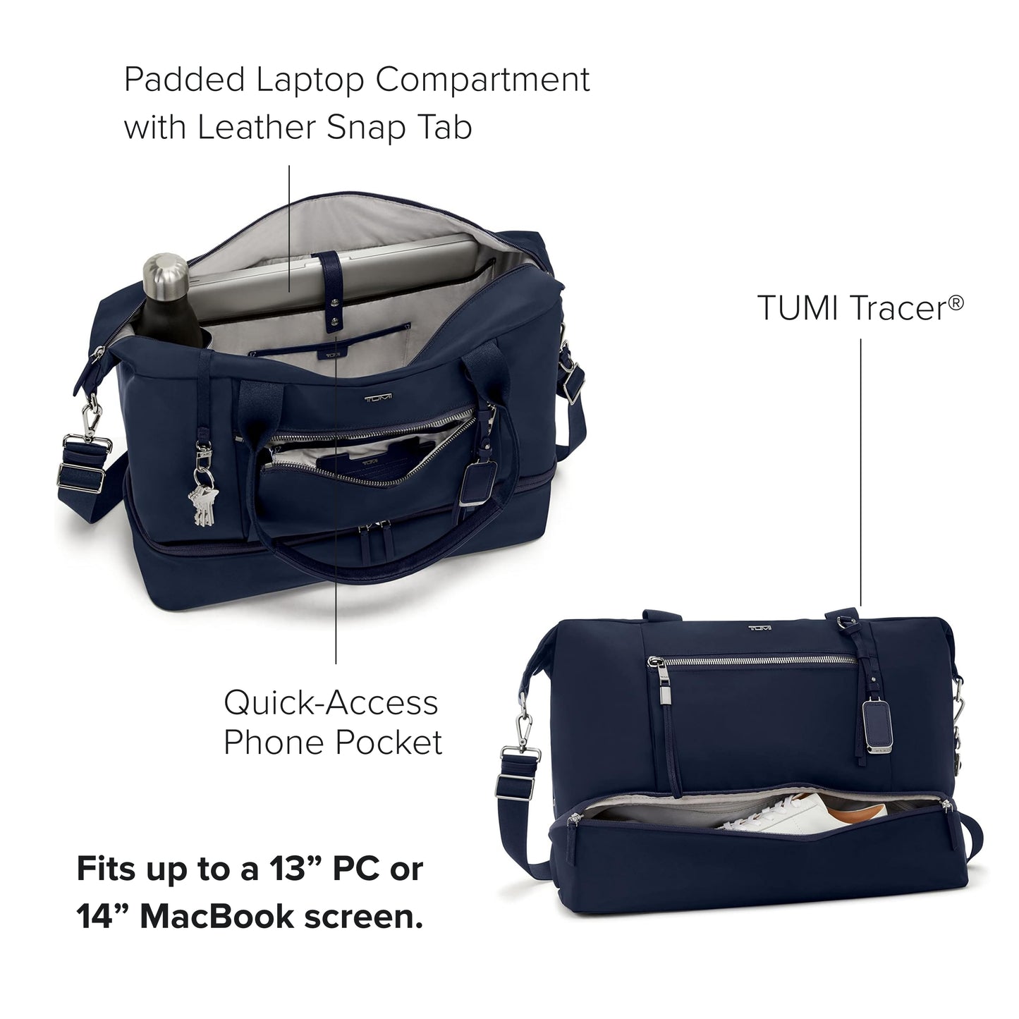 TUMI Voyageur Contine Weekender - Indigo