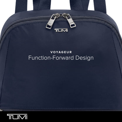 TUMI - Just In Case Foldable Backpack - Lightweight, Compact Travel Backpack - For One Bag Travel - 15.5" X 12.3" X 4.5" - Dark Indigo