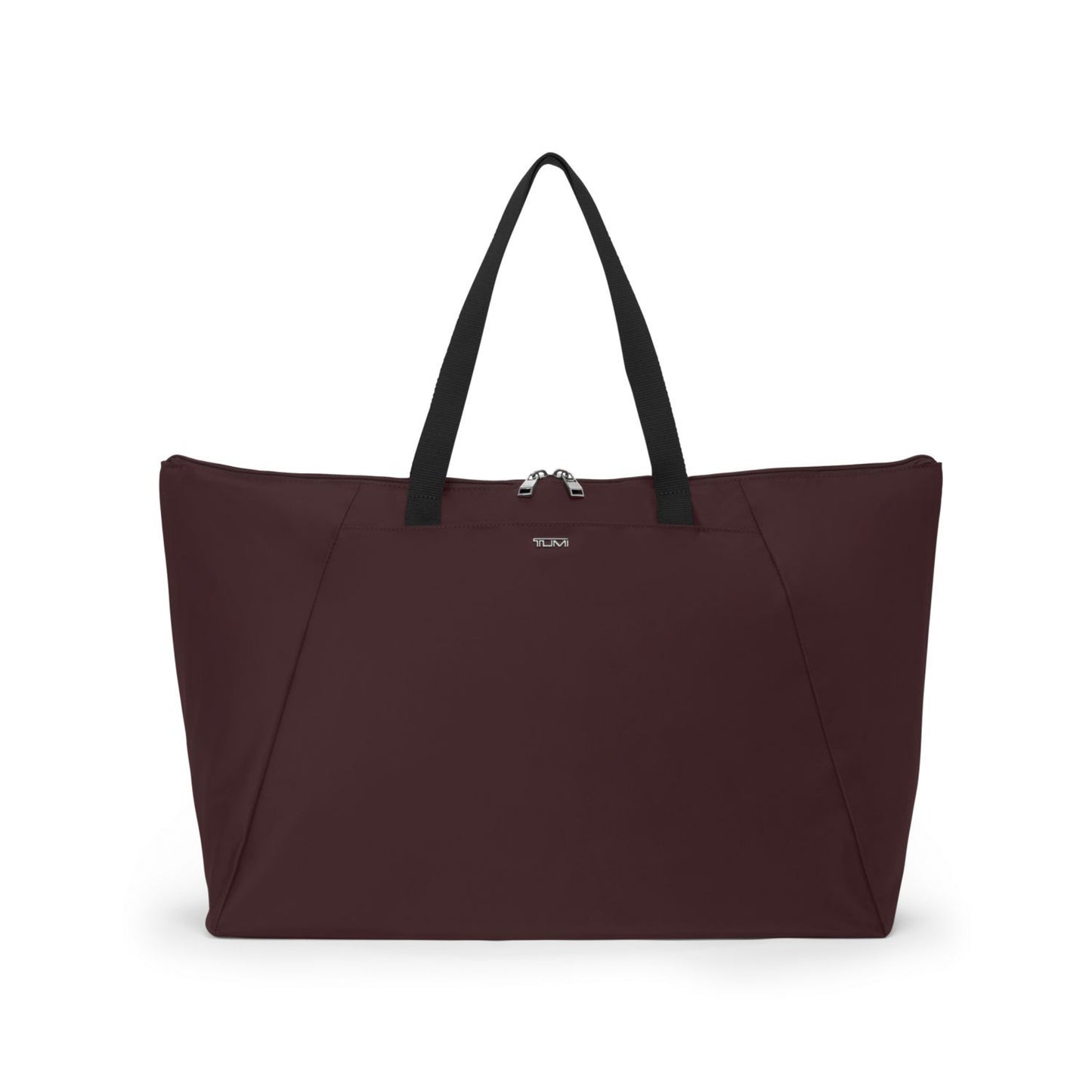 TUMI - Just In Case Tote - Foldable, Lightweight and Compact, Packable Travel Bag - Folds Into Included Pouch - Large, Deep Plum