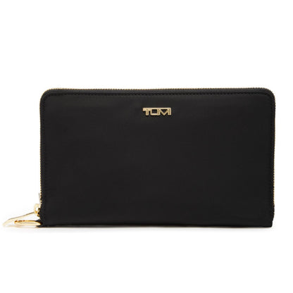 TUMI - Voyageur Vevay Jewelry Portfolio - Women's Travel Friendly Case for Necklaces, Earrings, Rings - Black & Gold