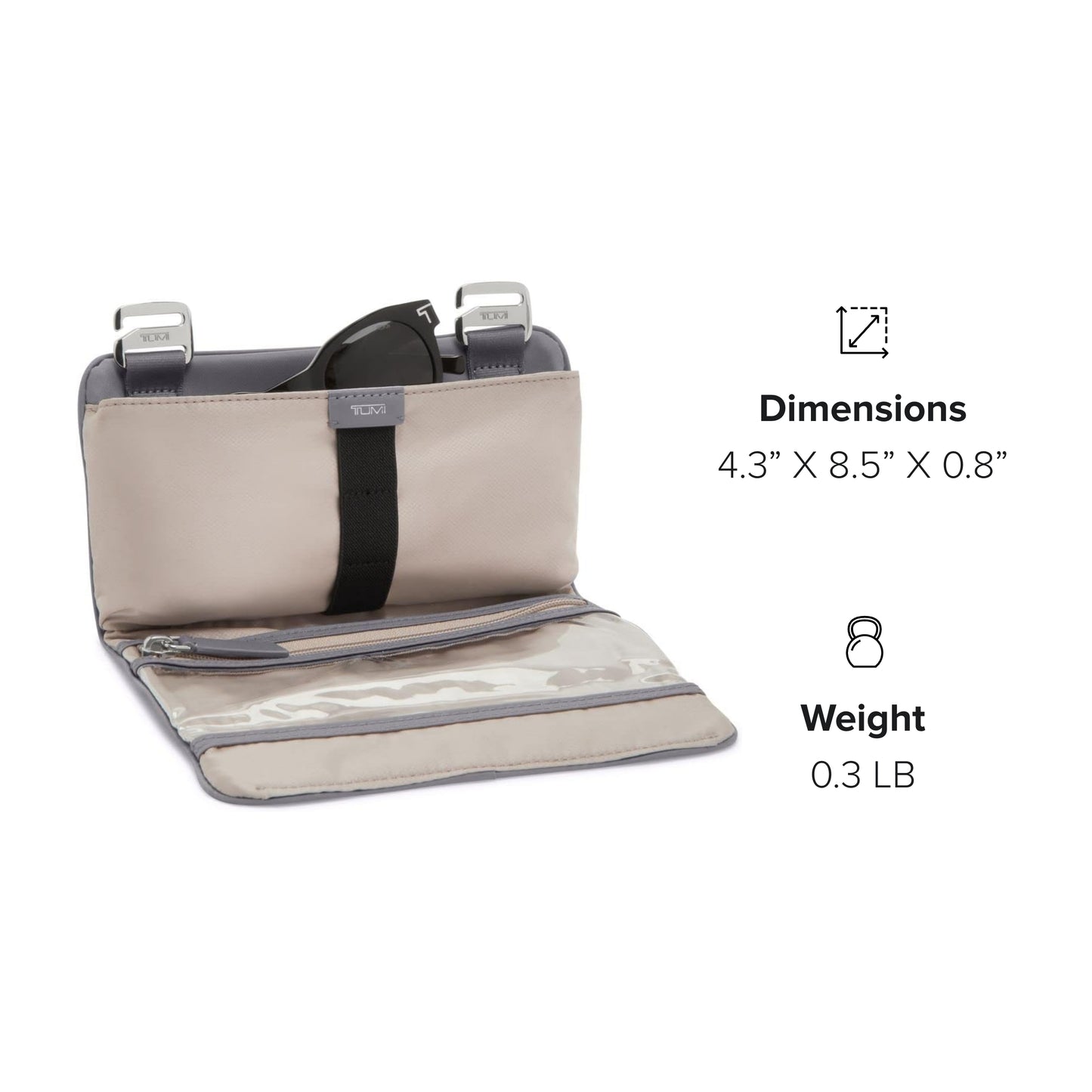 TUMI TUMI+ Small Organizer - Fog