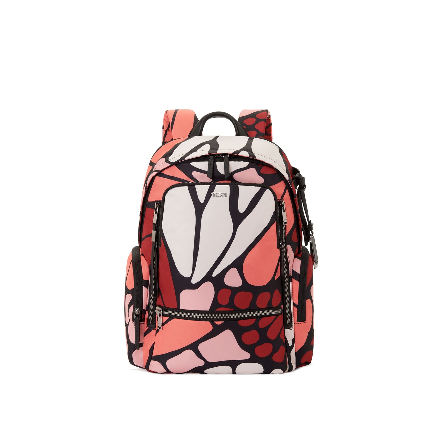 TUMI - Voyageur Celina Backpack - Women's Work and Travel Bag - 16.0" X 10.6" X 6.5" - Holds Up to 16" Laptop - Fog Grey & Swallowtail Print