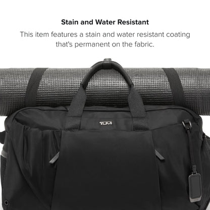 TUMI Voyageur Malta Duffel/Backpack - Black/Gunmetal
