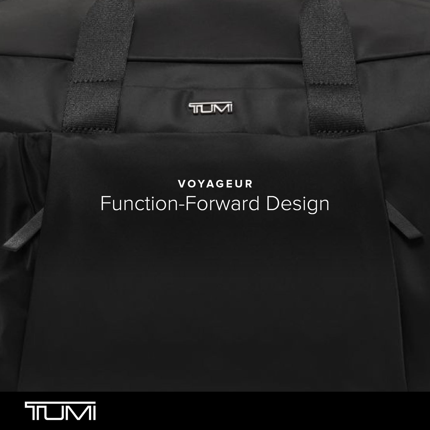 TUMI Voyageur Malta Duffel/Backpack - Black/Gunmetal
