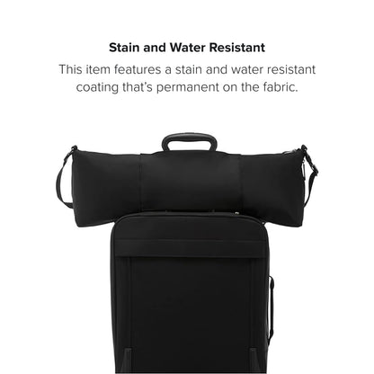 TUMI Voyageur Kauai Yoga Sling/Tote - Travel Sling, Tote & Yoga Bag - Black - With Gunmetal Hardware - 8.8" X 25.0" X 7.5"
