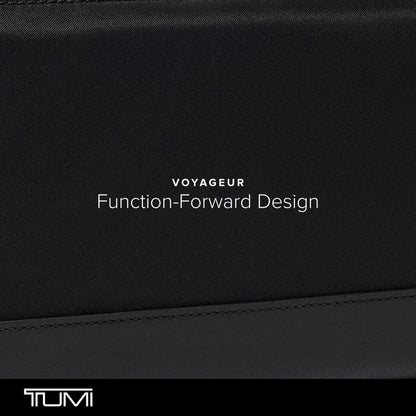 TUMI Voyageur Travel Wallet - Black/Gold