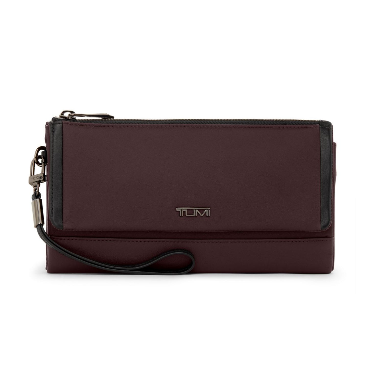 TUMI - Voyageur Travel Wallet for Women - Deep Plum