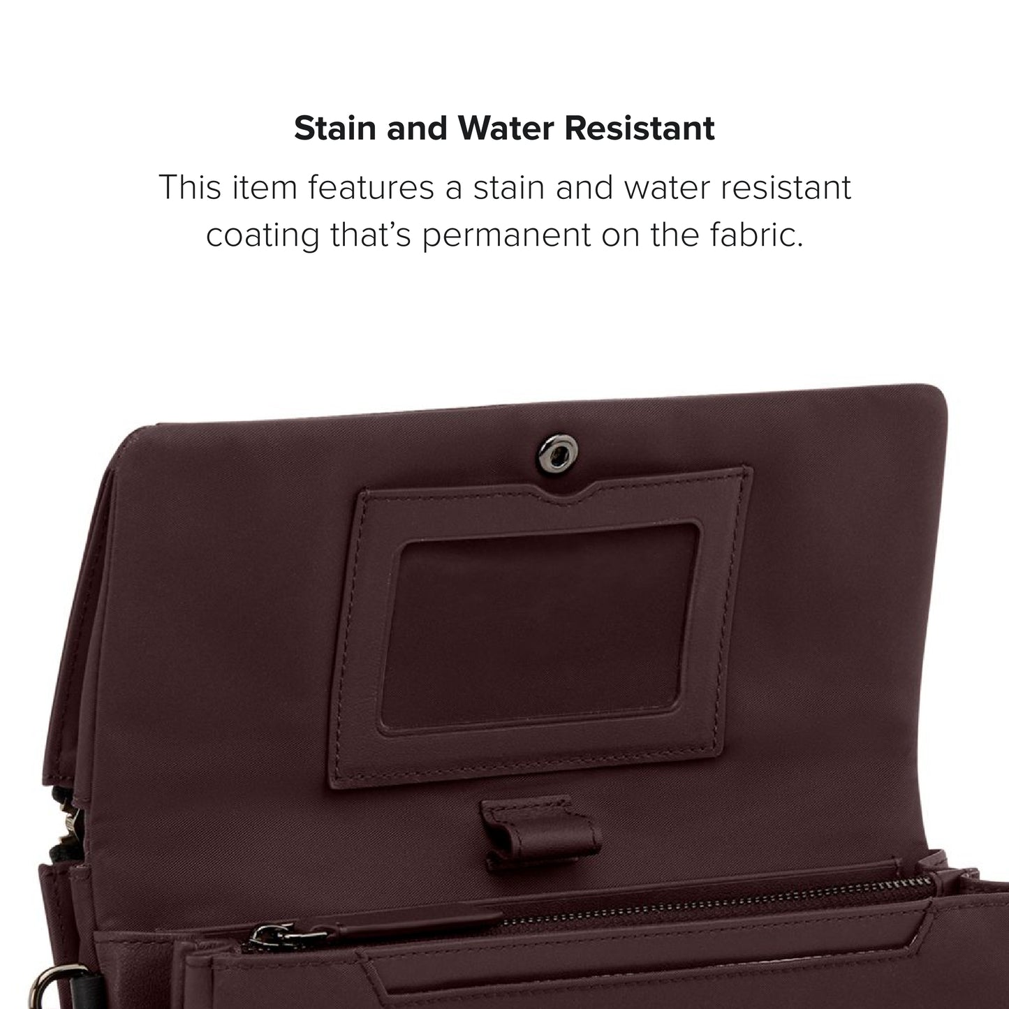 TUMI - Voyageur Travel Wallet for Women - Deep Plum