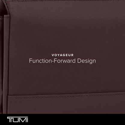 TUMI - Voyageur Travel Wallet for Women - Deep Plum