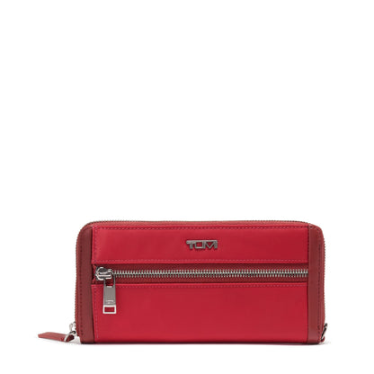 TUMI Voyageur Zip-Around Continental - Desert Red