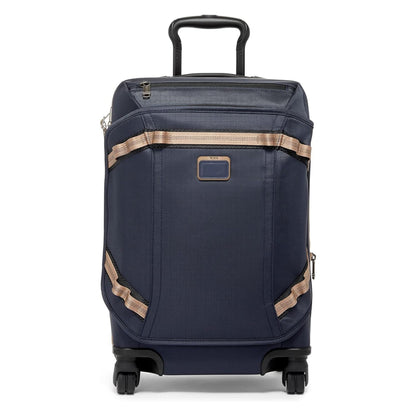 TUMI Alpha Bravo International Front Lid Expandable 4 Wheel Carry On - Midnight Navy/Khaki