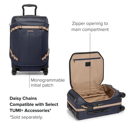 TUMI Alpha Bravo International Front Lid Expandable 4 Wheel Carry On - Midnight Navy/Khaki
