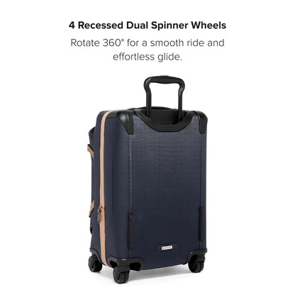 TUMI Alpha Bravo International Front Lid Expandable 4 Wheel Carry On - Midnight Navy/Khaki