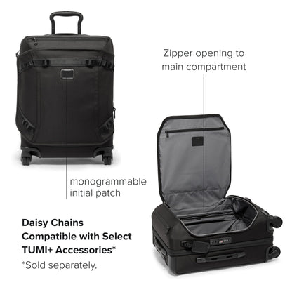 TUMI Alpha Bravo Continental Front Lid Expandable 4 Wheel Carry On - Black