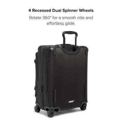 TUMI Alpha Bravo Continental Front Lid Expandable 4 Wheel Carry On - Black