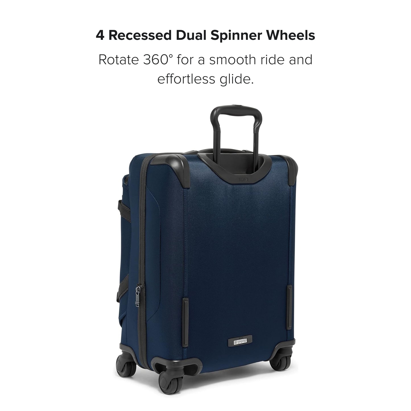 TUMI Alpha Bravo Continental Front Lid Expandable 4 Wheel Carry On - Navy