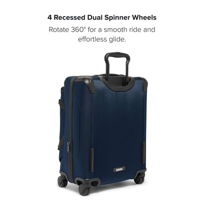 TUMI Alpha Bravo Continental Front Lid Expandable 4 Wheel Carry On - Navy