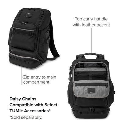 TUMI - Alpha Bravo Renegade Backpack - Travel Backpack & Laptop Bag - With TUMI Tracer - 18.5" X 12.8" X 7.0" - Black