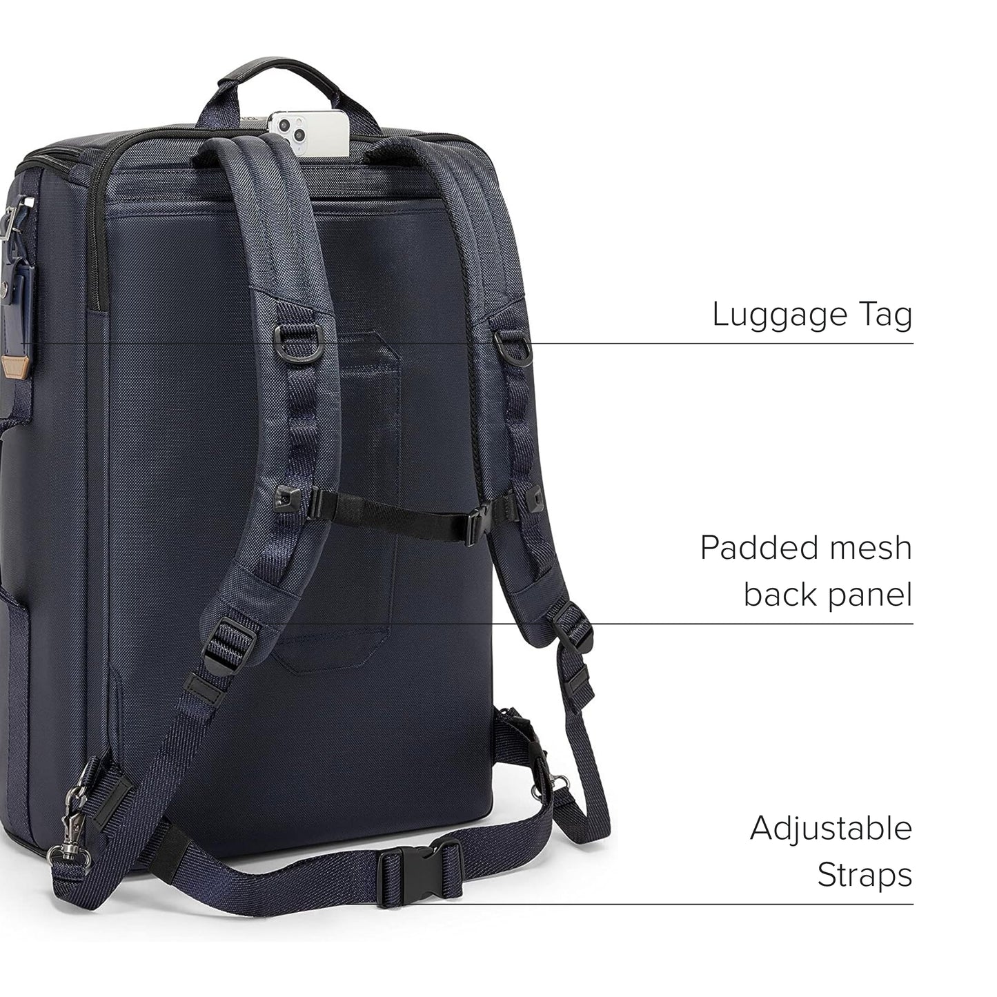 TUMI Alpha Bravo Endurance Backpack - Midnight Navy/Khaki