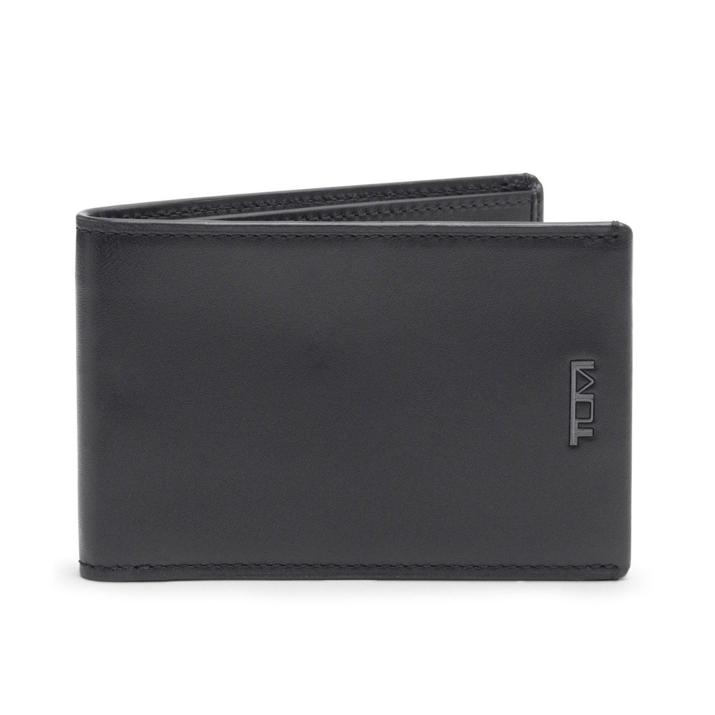 TUMI - Nassau Slim Single Billfold Wallet - Card Holder Wallet for Men & Women - RFID Wallet Protection - Nappa Leather Material - Black Smooth