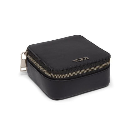 TUMI - Belden Jewelry Case - Women's Premium Leather Travel Accessories Organizer - For Earrings, Rings, Bracelets - Black