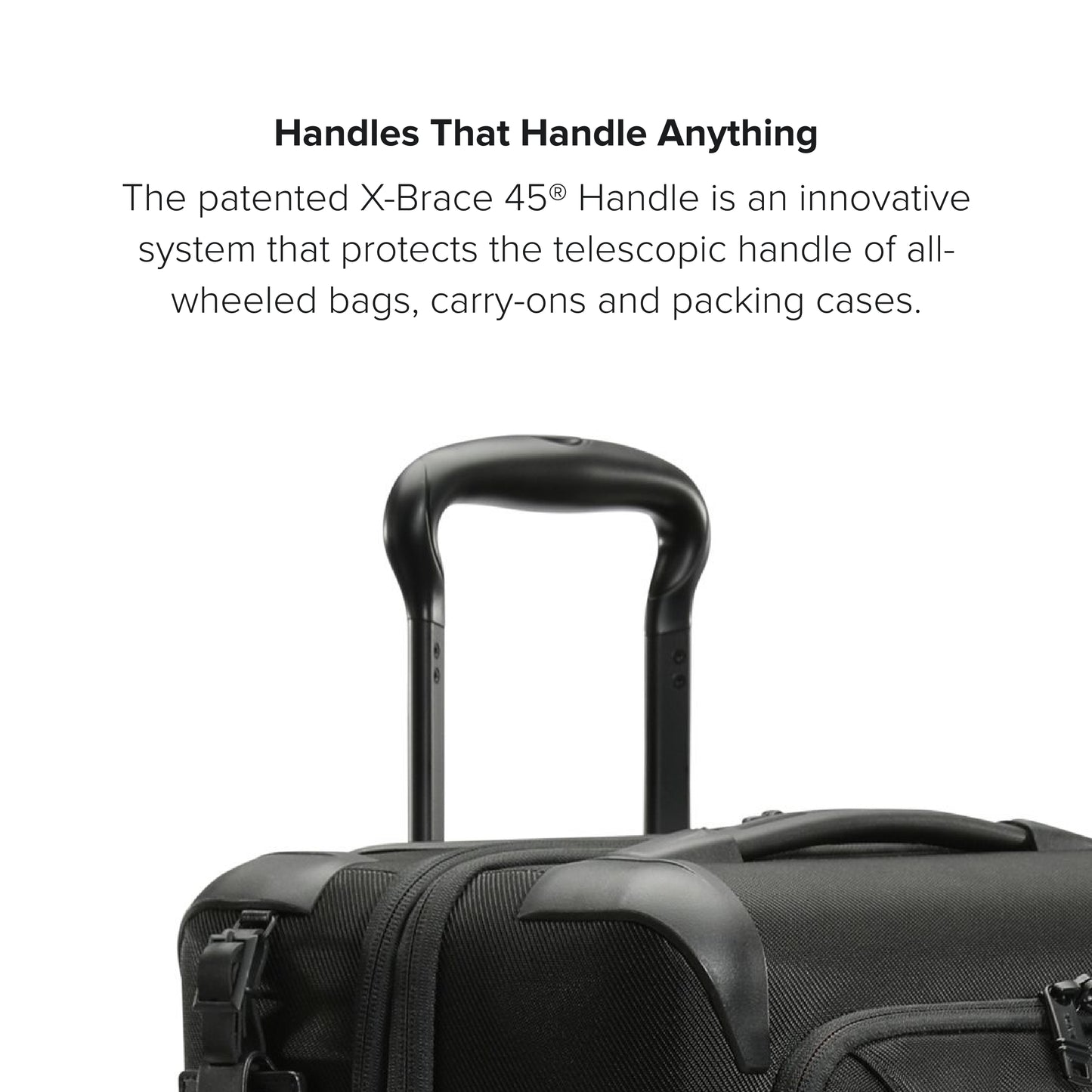 TUMI - Aerotour 4 Wheel Expandable Luggage - Men's and Women's Lightweight Business and Leisure Travel Suitcase - 21.75" Expandable Carry-On, Black
