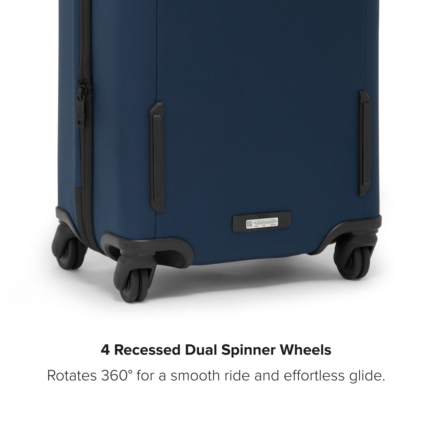 TUMI - Aerotour 4 Wheel Expandable Luggage - Men's and Women's Lightweight Business and Leisure Travel Suitcase - 21.75" Expandable Carry-On, Navy