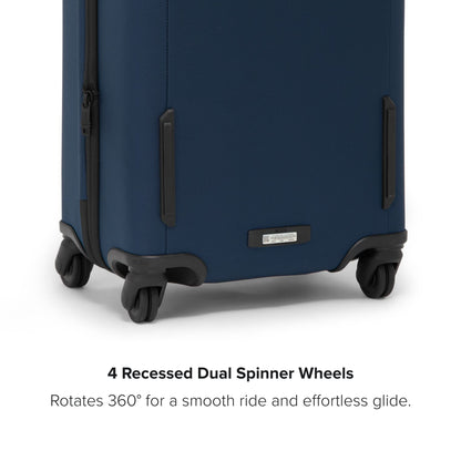 TUMI - Aerotour 4 Wheel Expandable Luggage - Men's and Women's Lightweight Business and Leisure Travel Suitcase - 21.75" Expandable Carry-On, Navy