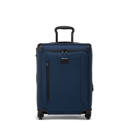 TUMI - Aerotour 4 Wheel Expandable Luggage - Men's and Women's Lightweight Business and Leisure Travel Suitcase - 21.75" Large Expandable Carry-On, Navy