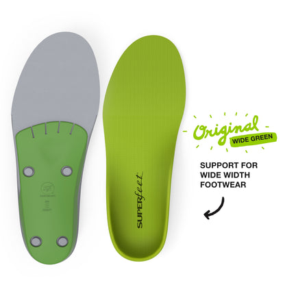 superfeet unisex adult Green Premium Insoles Shoe Care Kit, Green, E 10.5 - 12 US Womens 9.5 11 US Mens